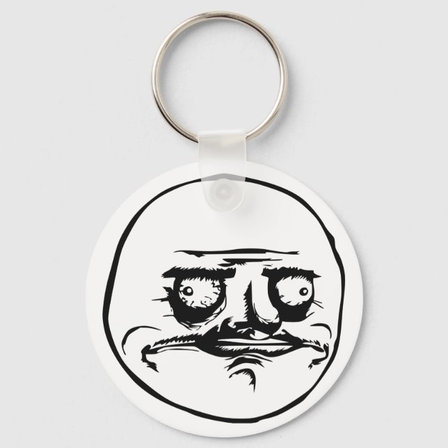 Me Gusta Meme Keychain (Front)