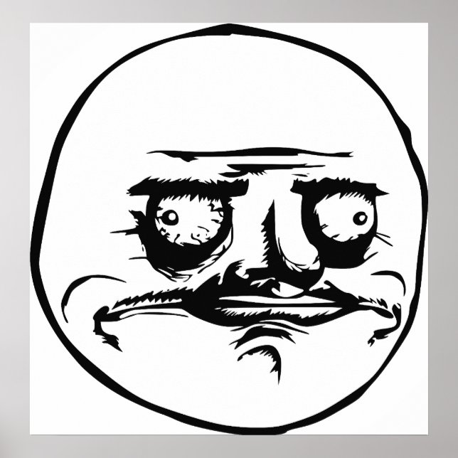 Me Gusta Meme Poster (Front)