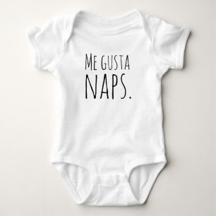 Me Gusta Naps Baby Bodysuit