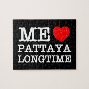 ME LOVE PATTAYA LONGTIME JIGSAW PUZZLE
