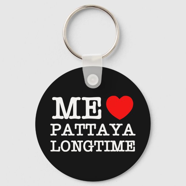 ME LOVE PATTAYA LONGTIME KEYCHAIN (Front)