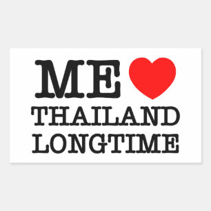 ME LOVE THAILAND LONGTIME STICKER