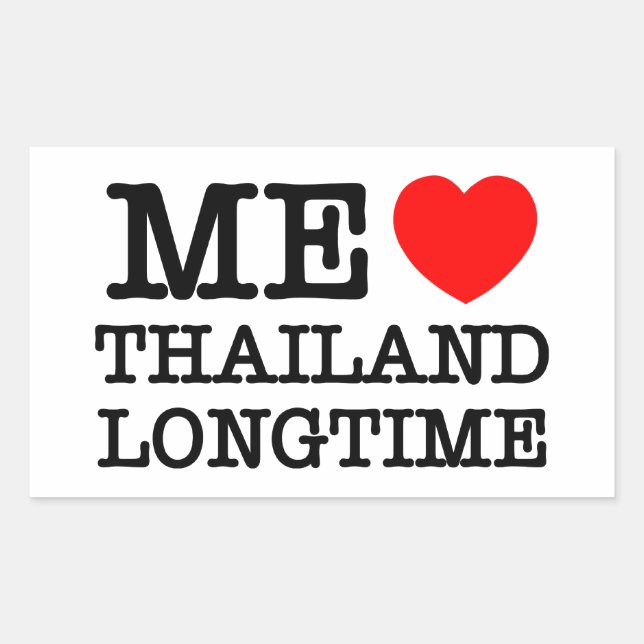 ME LOVE THAILAND LONGTIME STICKER (Front)