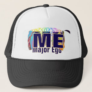 ME / Major Ego Logo Rainbow Trucker Hat