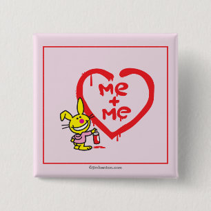 Me + Me 2 Inch Square Button