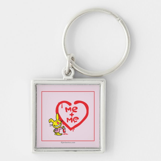 Me + Me Keychain (Front)