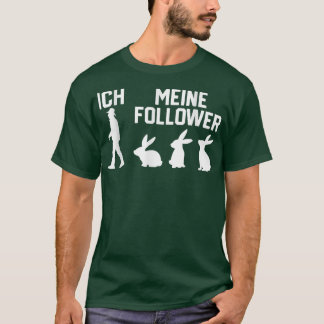 Me My Followers Tie Love Pigs Farmer Farmer 4121  T-Shirt