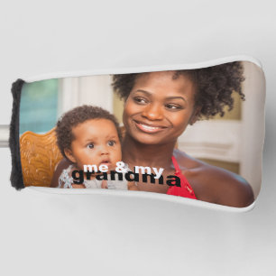 Me & My Grandma Photo Golf Head Cover