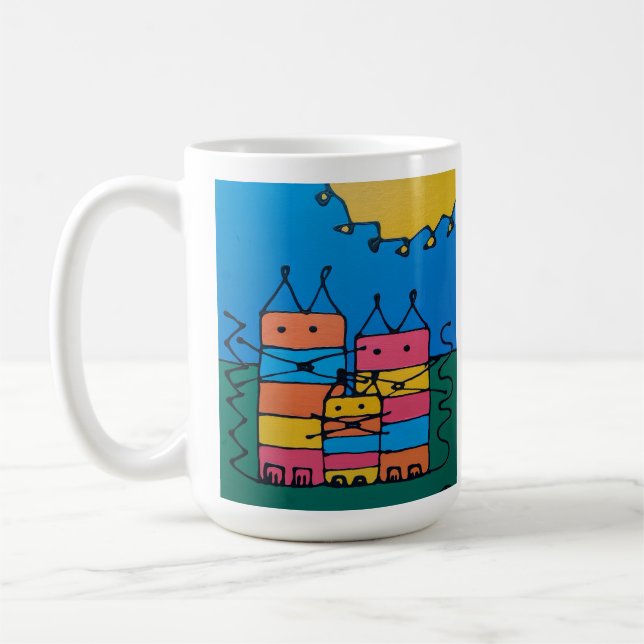 Me. my mum and my dad coffee mug (Left)