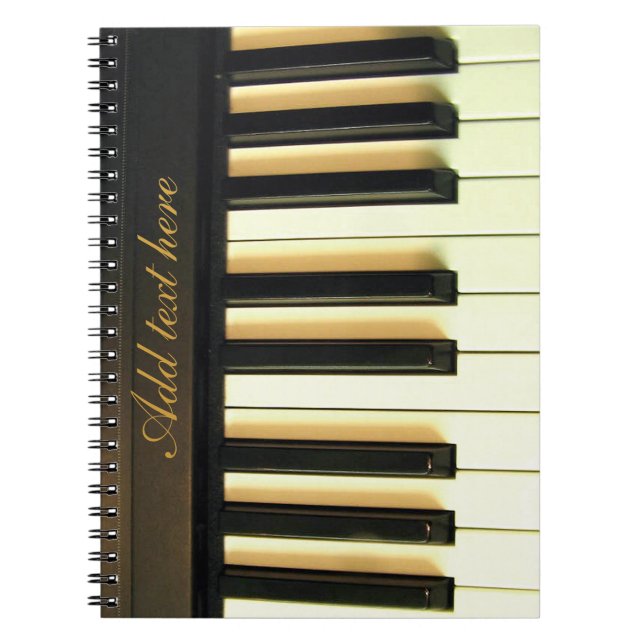 Me & my piano_ notebook (Front)