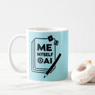Me, Myself & AI, Black Art Mug