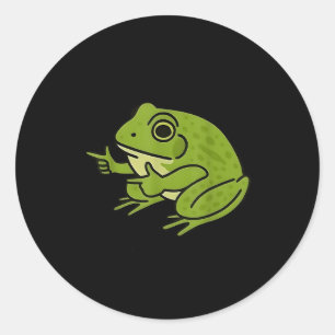 Me No Problemo Narrator But It Was All Problemo Fu Classic Round Sticker