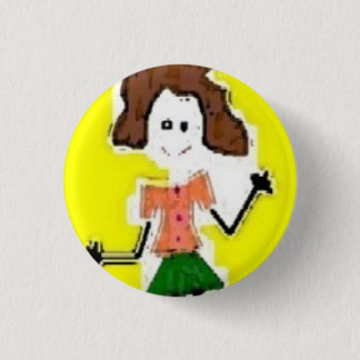 ME on wheels - Customized 1 Inch Round Button