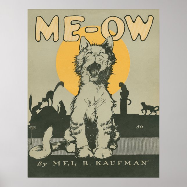 Me-ow Poster (Front)