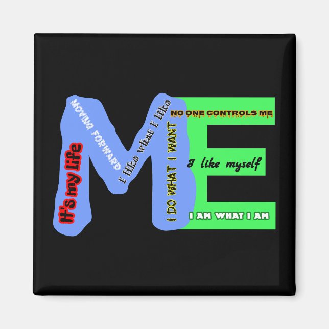 ME Self-Expression Magnet (Front)