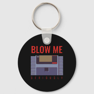 Me Seriously 90s Retro Video Game Vintage Gamer  Keychain