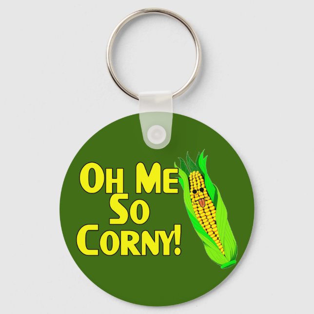Me So Corny Keychain (Front)