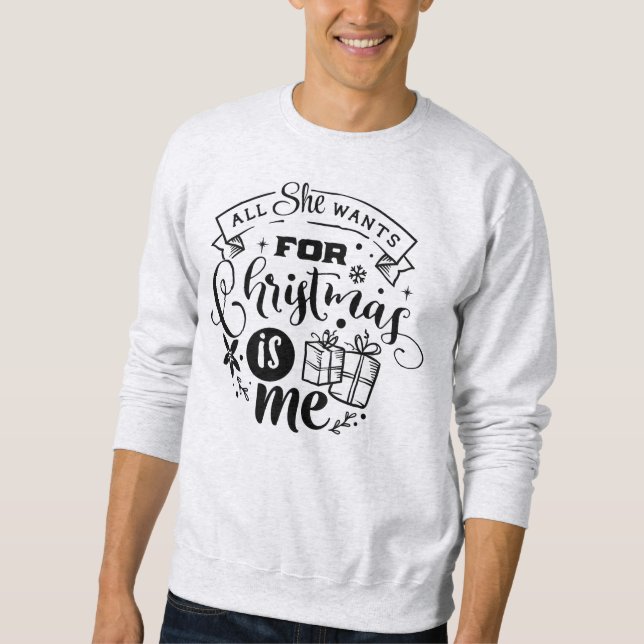 ME - Sweatshirt de base pour femmes (Devant)