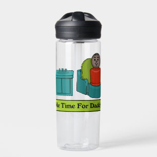 Me Time For Daddy Water Bottle