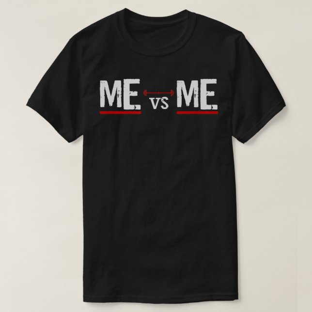 ME vs ME  T-Shirt (Design Front)