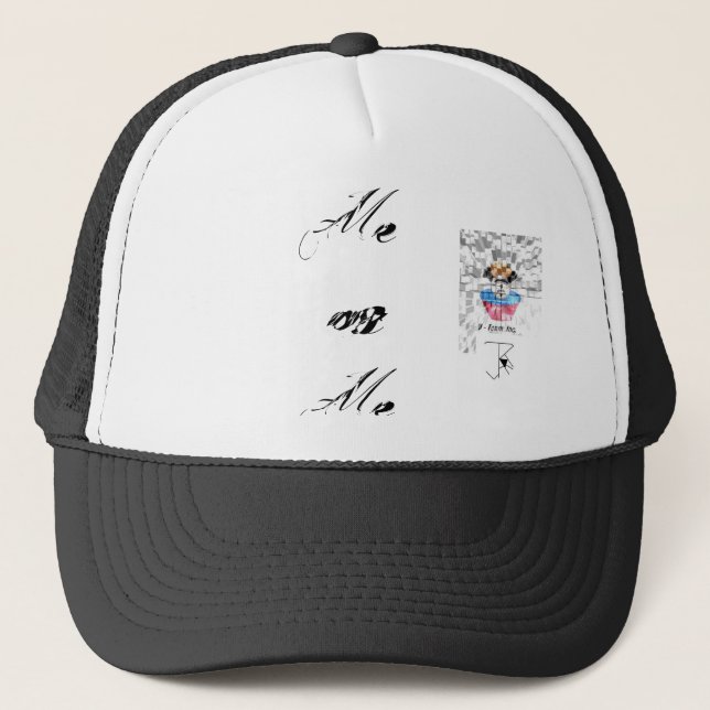 Me vs.Me Trucker Hat (Front)