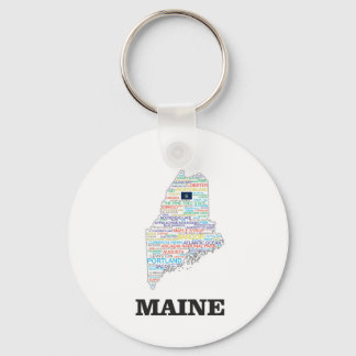 ME WORD COLLAGE KEYCHAIN