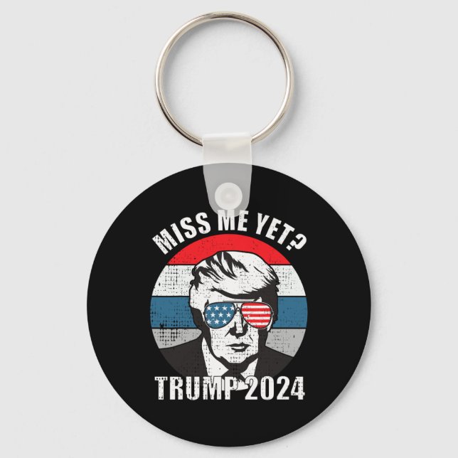 Me Yet Funny Trump 2024 2  Keychain (Front)