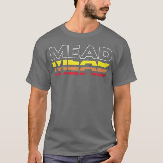 Mead First Name Funny Vintage Sunset Mead friends T-Shirt