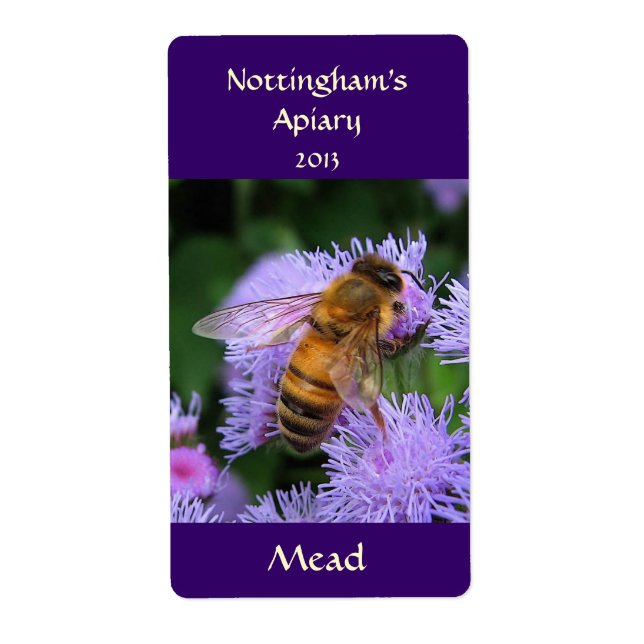 Mead Honeywine Label (Front)
