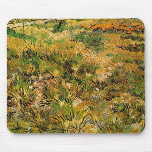 Meadow at Saint Paul Hospital by Vincent van Gogh Mouse Pad