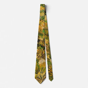 Meadow at Saint Paul Hospital by Vincent van Gogh Tie