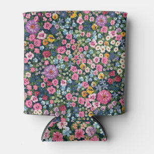 Meadow Blooms: Liberty Floral Pattern. Can Cooler