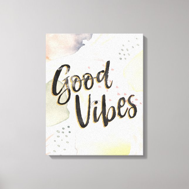 Meadow Breeze III | Good Vibes Canvas Print (Front)