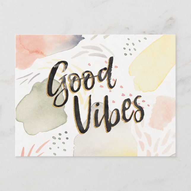 Meadow Breeze III | Good Vibes Postcard (Front)