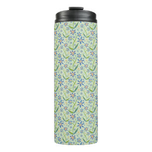 Meadow   Dancing Watercolor Daisies Tumbler