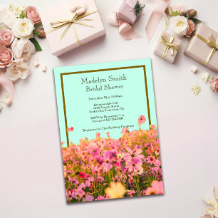 Meadow Florals Customize Bridal Shower or Event Invitation