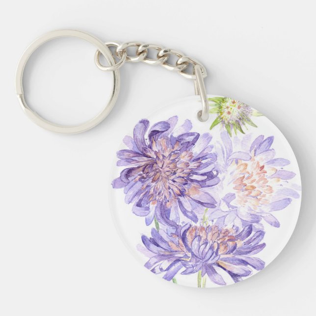 meadow flowers keychain (Front)