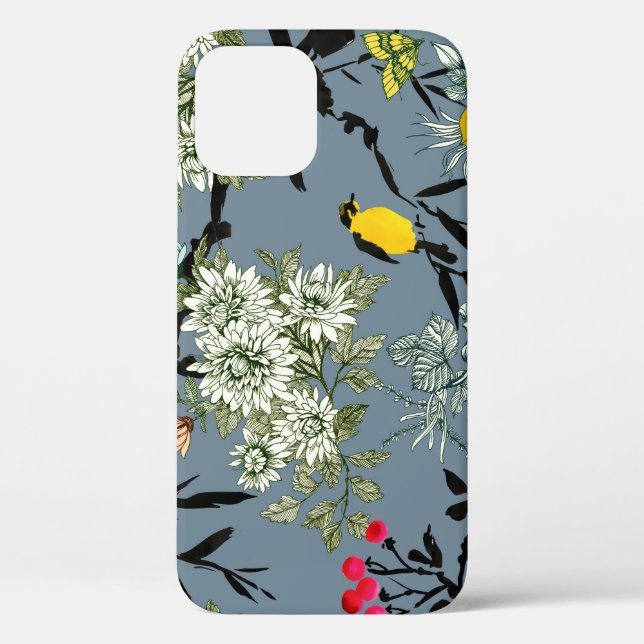 Meadow Flowers Rowan Seamless Background Case-Mate iPhone Case (Back)