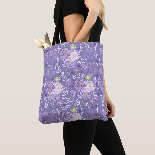 meadow flowers tote bag (Close Up)