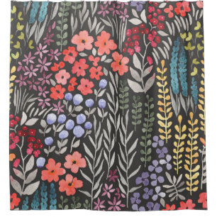 Meadow Flowers: Watercolor Floral Seamless