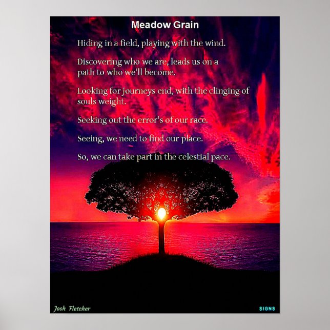 Meadow Grain Poster (Front)