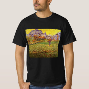 Meadow in Mountains by Vincent van Gogh T-Shirt