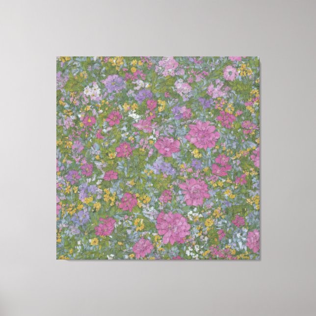 Meadow Love D Canvas Print (Front)