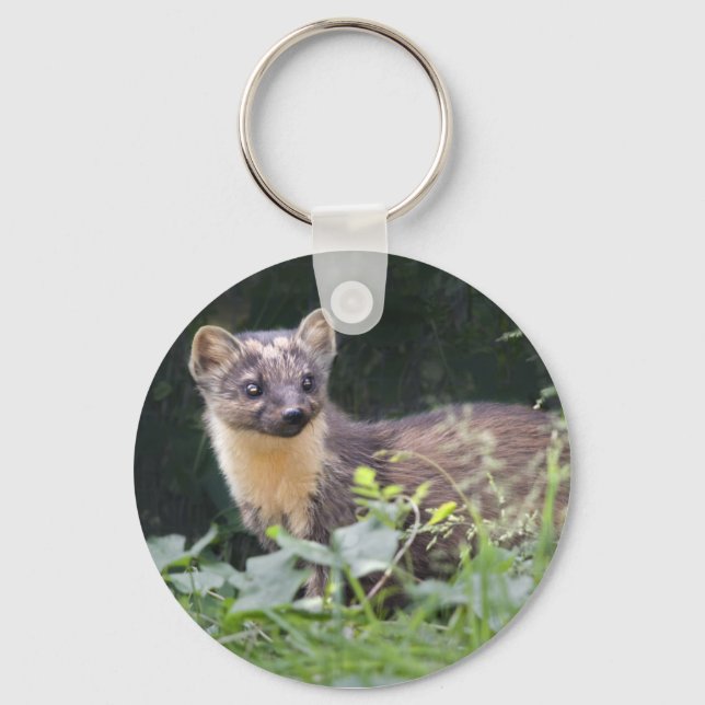 Meadow Marten Keyring (Front)