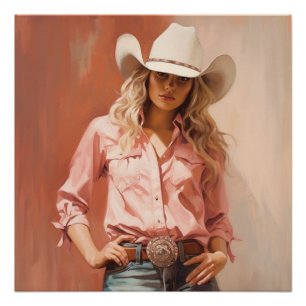 Meadow Muse: Cowgirl Wall Art