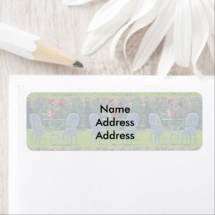 Meadow of Love Autumn Wedding Return Address