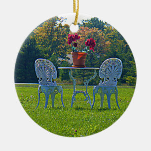 Meadow of Love Ceramic Ornament