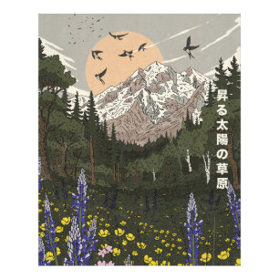 Meadow Of the Rising Sun Photo Print