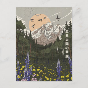 Meadow Of the Rising Sun Postcard