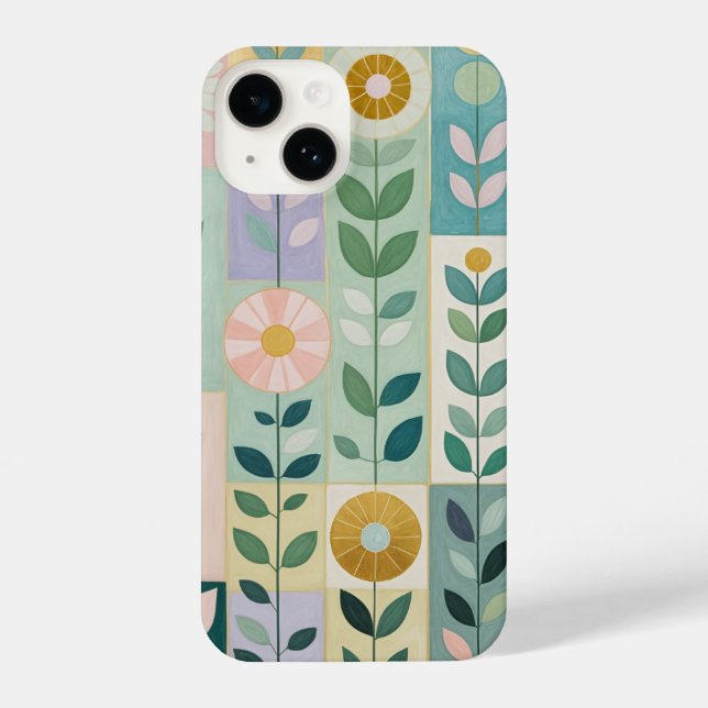 Meadow Patchwork iPhone Case (Back)